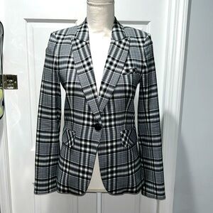 Veronica Beard plaid Dickey  jacket sz 2